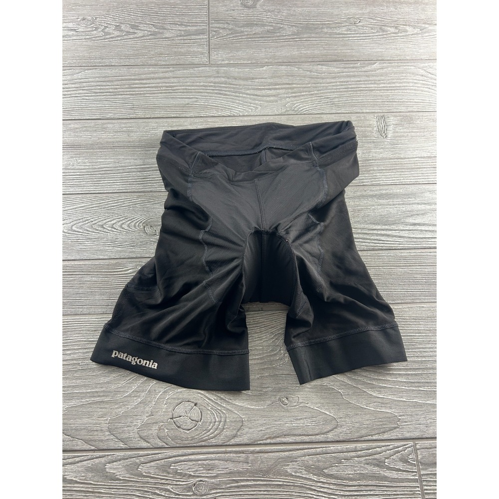 Patagonia Cycling Women's Ride Liner Shorts Black Biking Padded Mesh Sides